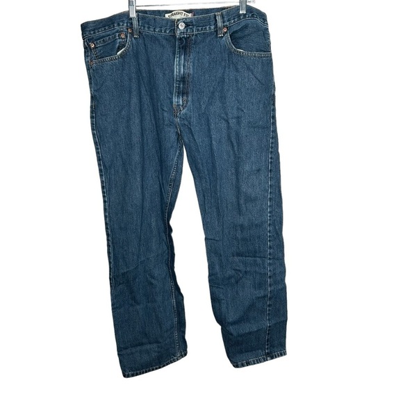 Levi’s 505 Mens Jeans size 42x30 denim Blue Regular Fit - Picture 1 of 4